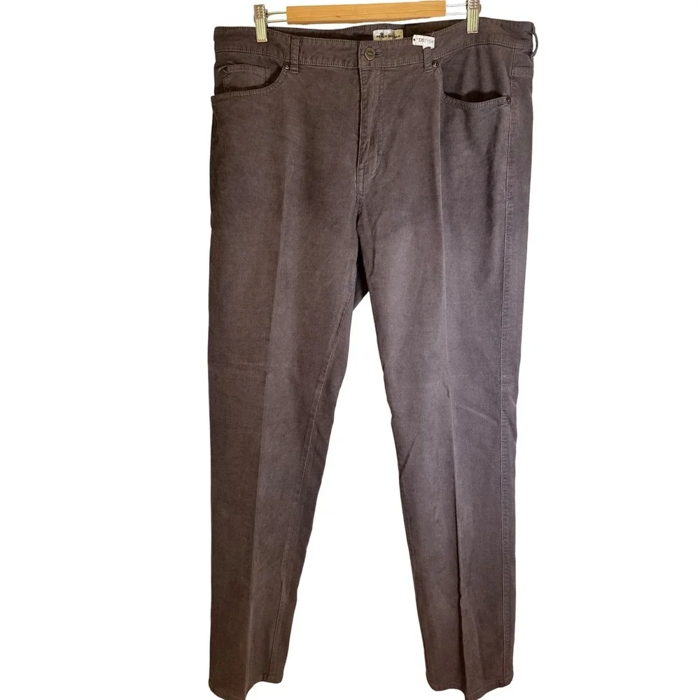 Peter Millar 5 Pocket Corduroy Pant Size 38 Brown Straight‎ Leg